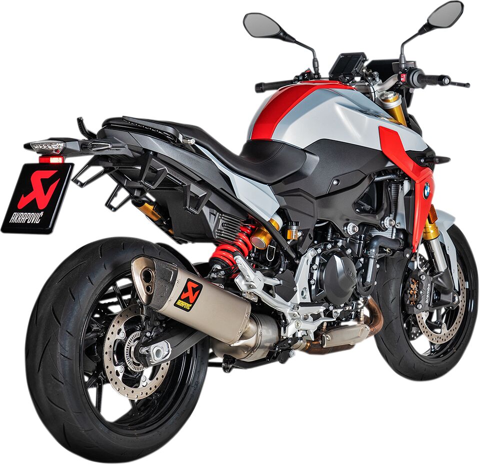 AKRAPOVIC SLIP-ON LINE MUFFLER TITANIUM & CARBON END CAP S-B9SO1-HAPLT