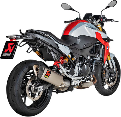 AKRAPOVIC SLIP-ON LINE MUFFLER TITANIUM & CARBON END CAP S-B9SO1-HAPLT