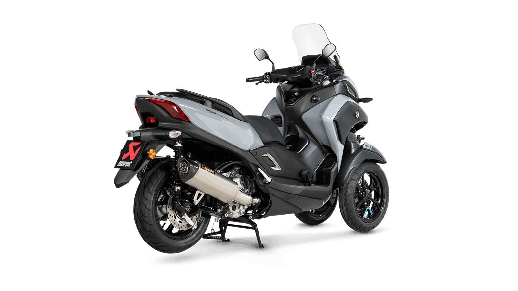 AKRAPOVIC SLIP-ON LINE MUFFLER STAINLESS STEEL CARBON END CAP S-Y3SO3-HRSS