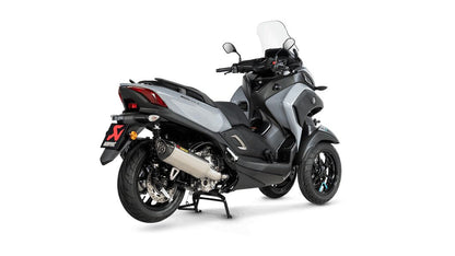 AKRAPOVIC SLIP-ON LINE MUFFLER STAINLESS STEEL CARBON END CAP S-Y3SO3-HRSS