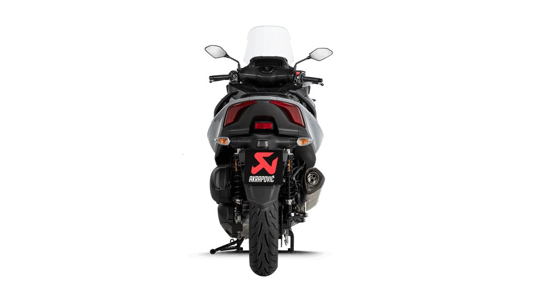 AKRAPOVIC SLIP-ON LINE MUFFLER STAINLESS STEEL CARBON END CAP S-Y3SO3-HRSS