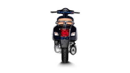 AKRAPOVIC SLIP-ON LINE MUFFLER BLACK STAINLESS STEEL CARBON END CAP S-VE3SO10-HZDFBL