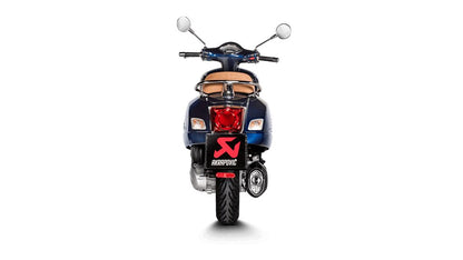 AKRAPOVIC SLIP-ON LINE MUFFLER STAINLESS STEEL CARBON END CAP S-VE3SO11-ZDFSS