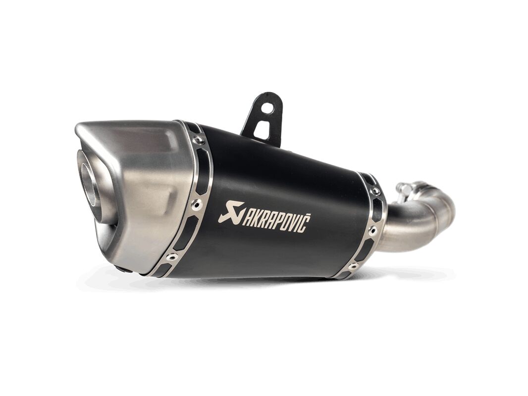AKRAPOVIC SLIP-ON LINE MUFFLER BLACK TITANIUM S-H125SO4-ASZTBL