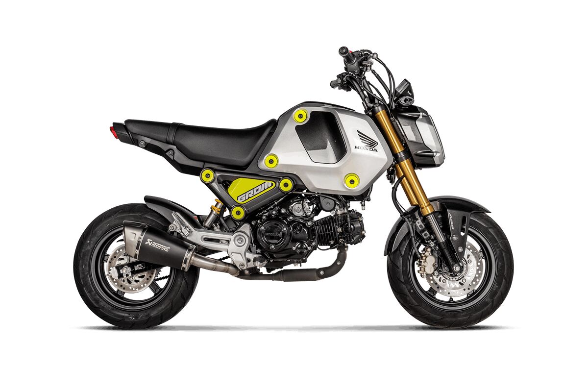 AKRAPOVIC SLIP-ON LINE MUFFLER BLACK TITANIUM S-H125SO4-ASZTBL