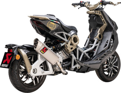 AKRAPOVIC SLIP-ON LINE MUFFLER TITANIUM S-IT125SO2-APT