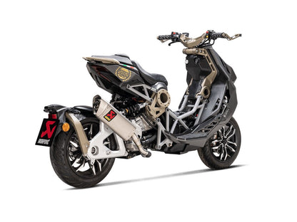 AKRAPOVIC SLIP-ON LINE MUFFLER TITANIUM S-IT125SO2-APT