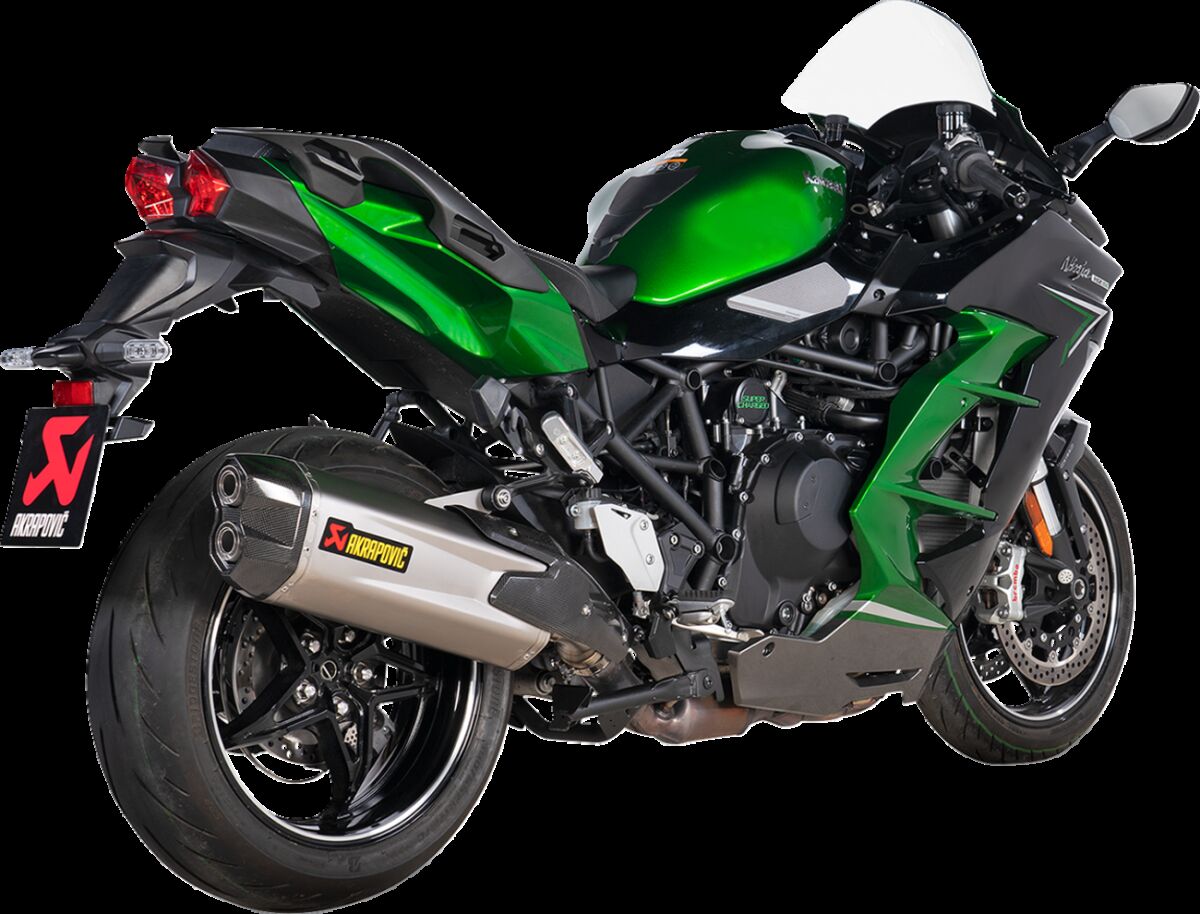 AKRAPOVIC MUFFLER TI CF NINJA H2 SX S-K10SO30-HGIT