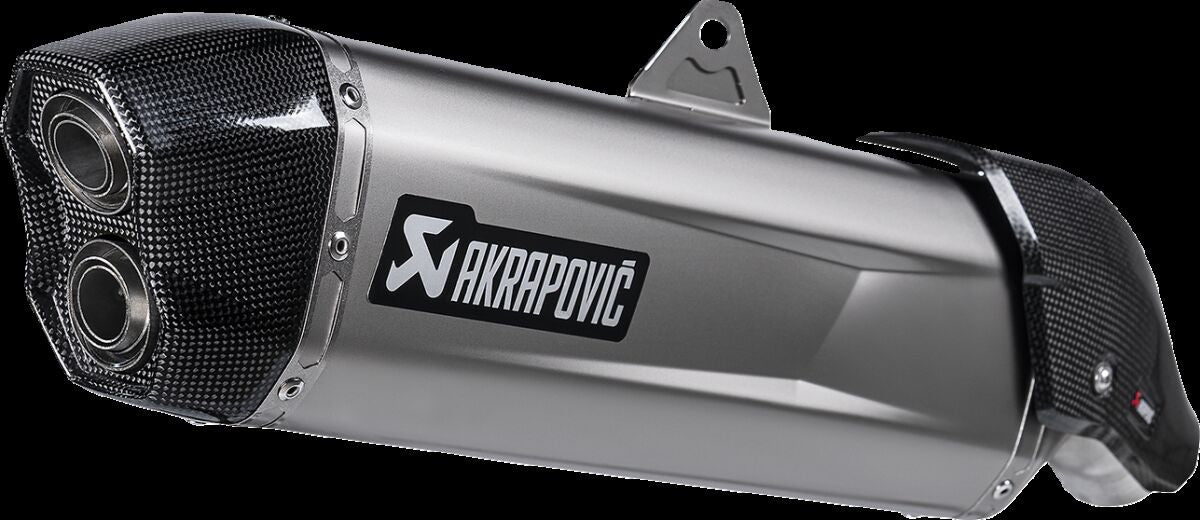 AKRAPOVIC SLIP-ON LINE MUFFLER TITANIUM S-A6SO1-HGJT