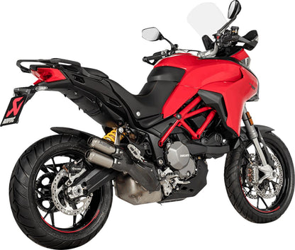 AKRAPOVIC SLIP-ON LINE DUAL MUFFLER TITANIUM S-D9SO18-HIFFT