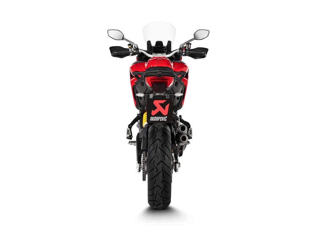 AKRAPOVIC SLIP-ON LINE DUAL MUFFLER TITANIUM S-D9SO18-HIFFT