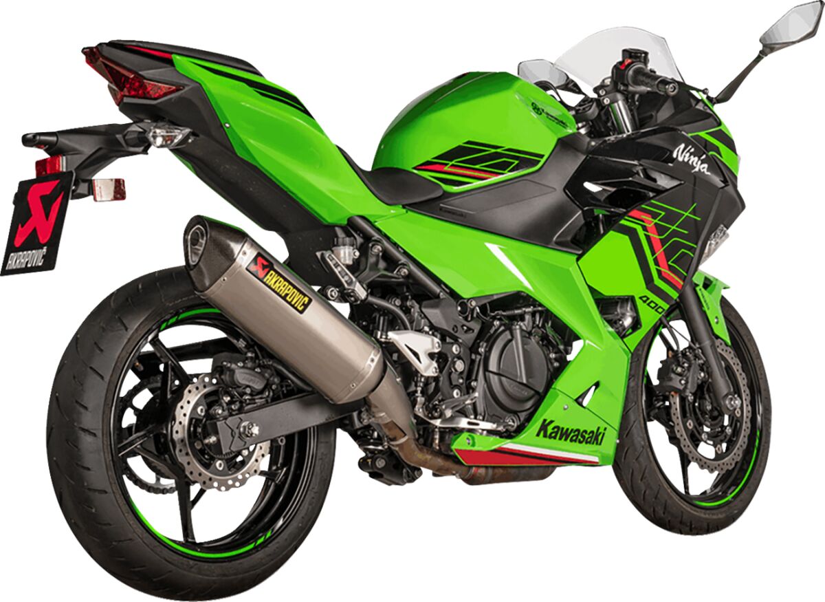 AKRAPOVIC SLIP-ON LINE MUFFLER TITANIUM S-K4SO7-HRT