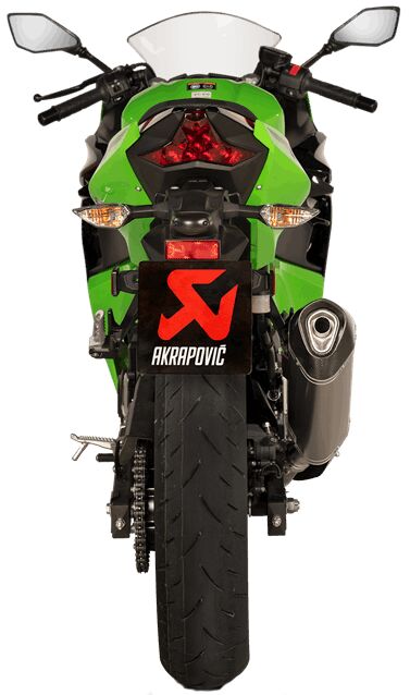 AKRAPOVIC SLIP-ON LINE MUFFLER TITANIUM S-K4SO7-HRT