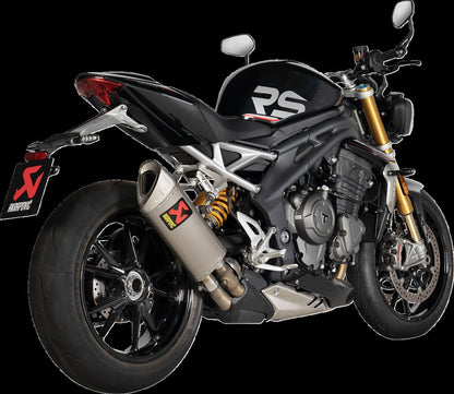 AKRAPOVIC MUFFLER TI SPD TRIPLE S-T12SO5-HAPXLT