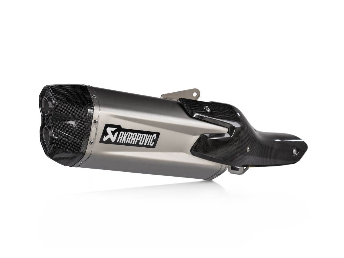 AKRAPOVIC SLIP-ON LINE MUFFLER TITANIUM CARBON END CAP S-H11SO3-HGIT