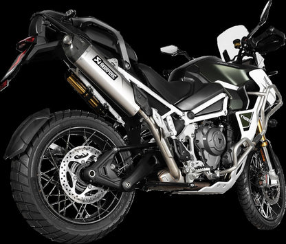 AKRAPOVIC SLIP-ON LINE MUFFLER TITANIUM S-T12SO6-HJA