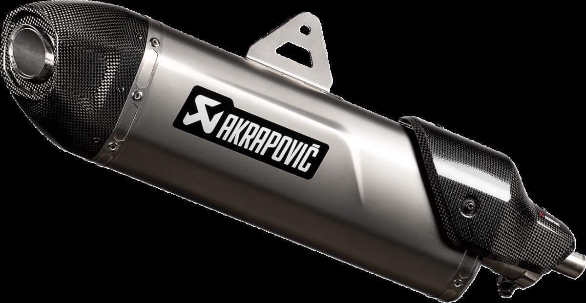 AKRAPOVIC SLIP-ON LINE MUFFLER TITANIUM S-T12SO6-HJA