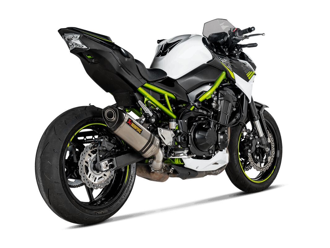 AKRAPOVIC SLIP-ON LINE MUFFLER TITANIUM CARBON END CAP S-K9SO10-HZT