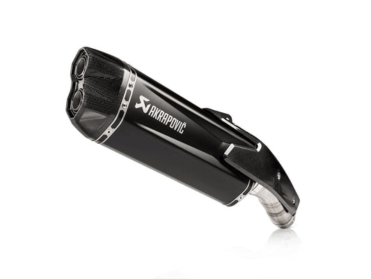 AKRAPOVIC SLIP-on Line Muffler Black Titanium Carbon End Cap S-K10SO31-HGITBL