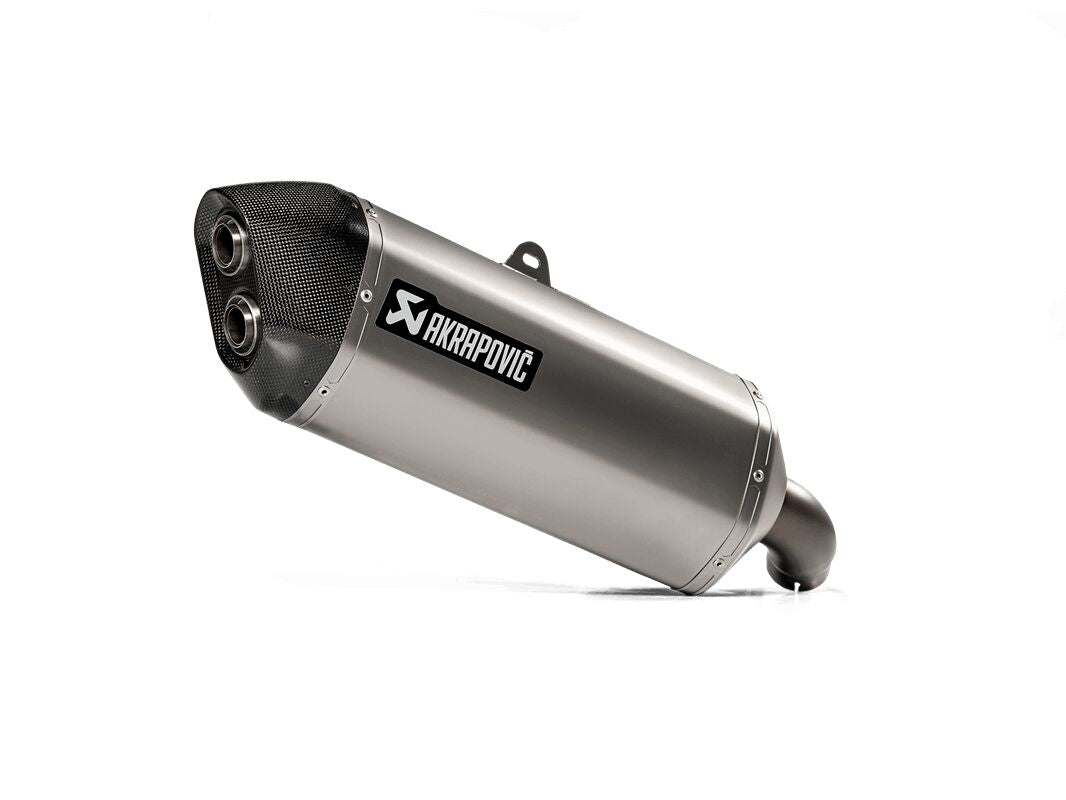 AKRAPOVIC SLIP-ON LINE MUFFLER TITANIUM CARBON END CAP S-S10SO18-HAFT