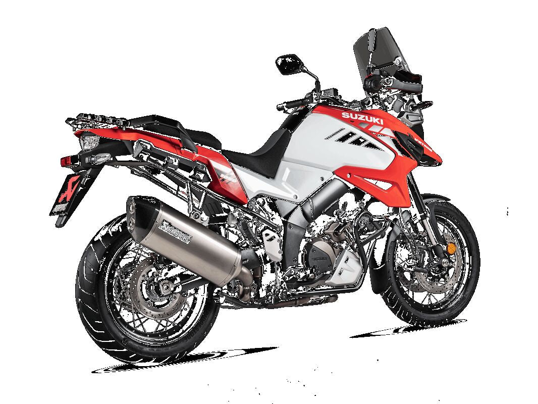 AKRAPOVIC SLIP-ON LINE MUFFLER TITANIUM CARBON END CAP S-S10SO18-HAFT