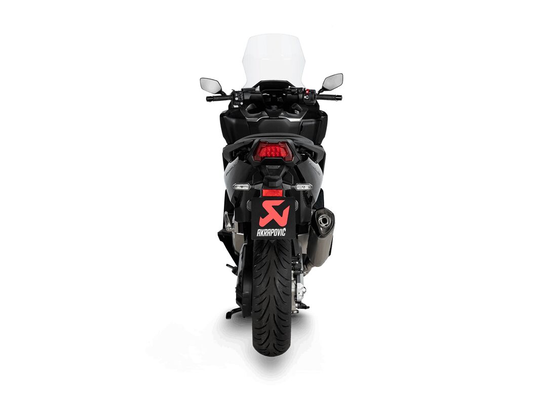 AKRAPOVIC SLIP-ON LINE MUFFLER TITANIUM CARBON END CAP S-H7SO4-HRT/1