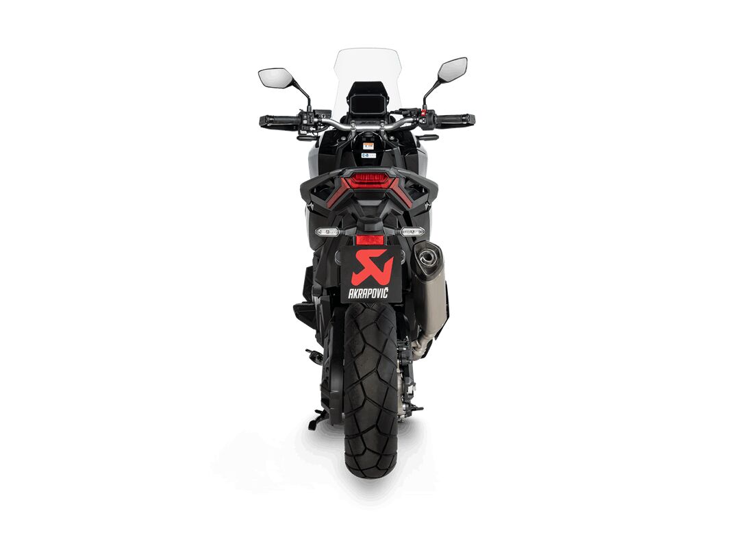 AKRAPOVIC SLIP-ON LINE MUFFLER TITANIUM CARBON END CAP S-H7SO4-HRT/1
