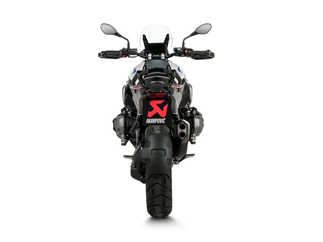 AKRAPOVIC SLIP-ON LINE MUFFLER BLACK TITANIUM CARBON END CAP S-B13SO4-HJGTBL