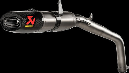AKRAPOVIC SLIP-ON LINE MUFFLER TITANIUM CARBON END CAP S-H6SO17-HACT