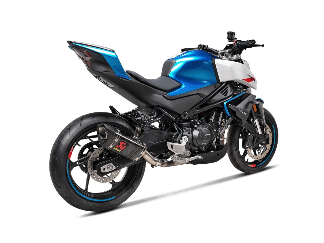 AKRAPOVIC MUFFLER SLIP-ON CF CFMOTO 450S S-CF4SO1-APC