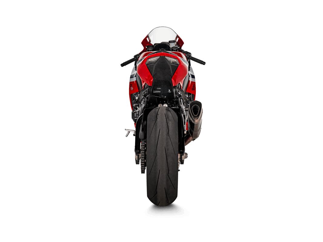 AKRAPOVIC SLIP-ON LINE MUFFLER CARBON TITANIUM END CAP S-H10SO29-APC