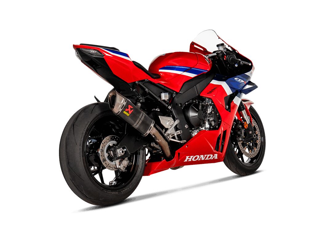 AKRAPOVIC SLIP-ON LINE MUFFLER CARBON TITANIUM END CAP S-H10SO29-APC