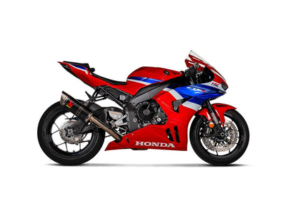 AKRAPOVIC SLIP-ON LINE MUFFLER CARBON TITANIUM END CAP S-H10SO29-APC
