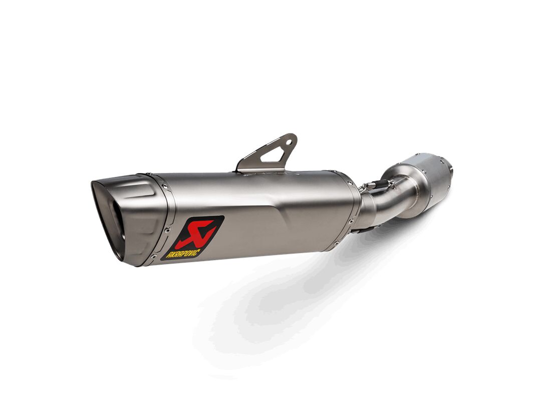 AKRAPOVIC SLIP-ON LINE MUFFLER TITANIUM TRACK DAY S-H10SO28-APLT/TD