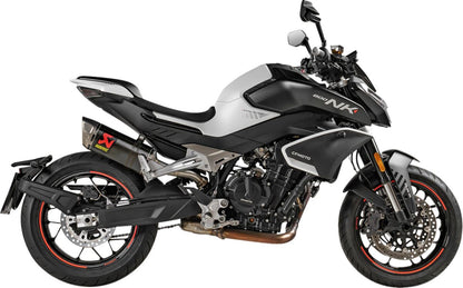 AKRAPOVIC EXHAUST SLIP-ON CF/TI CFMOTO 8 S-CF8SO1-HAPLC