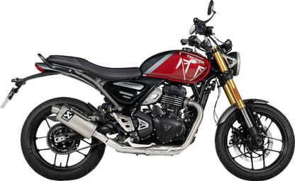 AKRAPOVIC MUFFLER SLIP-ON TI TRIUMPH SPEED 400 / SCRAMBLER 400X S-T4SO1-HDT