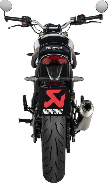 AKRAPOVIC MUFFLER SLIP-ON TI TRIUMPH SPEED 400 / SCRAMBLER 400X S-T4SO1-HDT