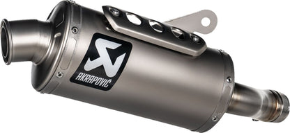AKRAPOVIC MUFFLER SLIP-ON TI TRIUMPH SPEED 400 / SCRAMBLER 400X S-T4SO1-HDT
