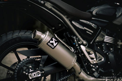 AKRAPOVIC MUFFLER SLIP-ON TI TRIUMPH SPEED 400 / SCRAMBLER 400X S-T4SO1-HDT