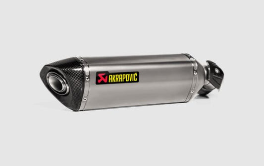 AKRAPOVIC SLIP-on Line Muffler Titanium Carbon End Cap S-K10SO32-HRT
