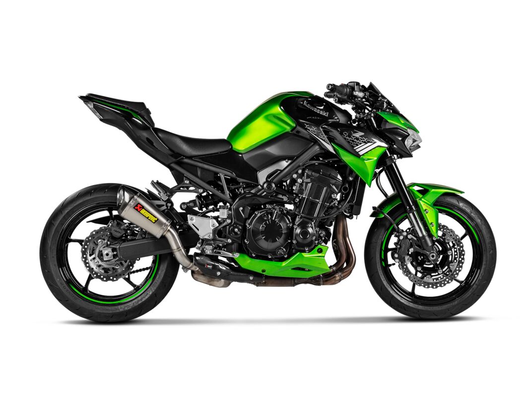 AKRAPOVIC SLIP-ON LINE TITANIUM MUFFLER RACE S-K9SO12-ASZT