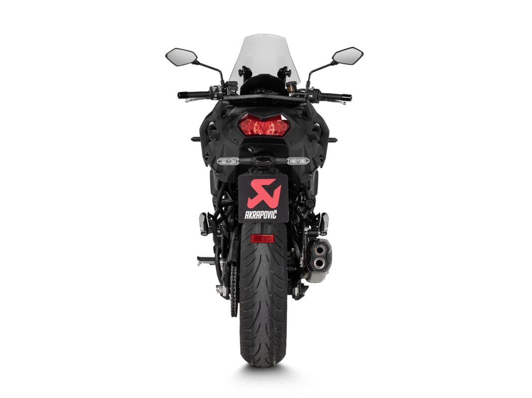 AKRAPOVIC SLIP-ON LINE MUFFLER TITANIUM CARBON END CAP S-K11SO1-HGJT