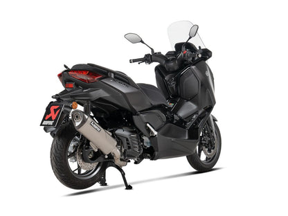 AKRAPOVIC SLIP-ON LINE MUFFLER STAINLESS STEEL & CARBON END CAP S-Y125SO7-HRSS