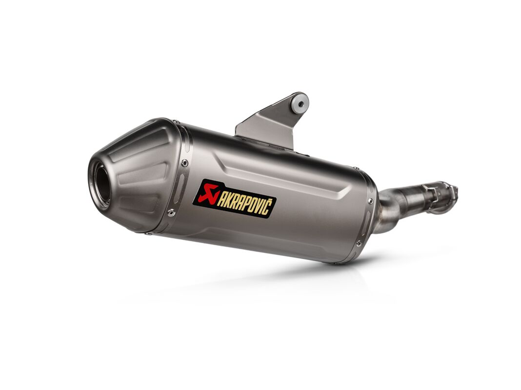 AKRAPOVIC MUFFLER SLIP-ON TITANIUM CFMOT S-CF8SO3-HFTT