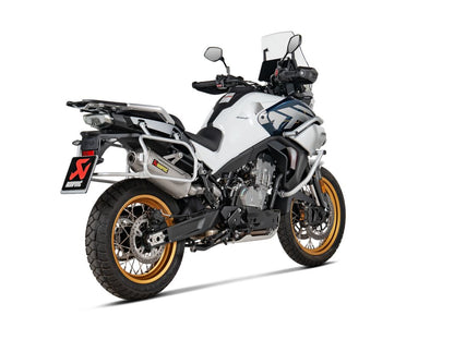 AKRAPOVIC MUFFLER SLIP-ON TITANIUM CFMOT S-CF8SO4-HFTT