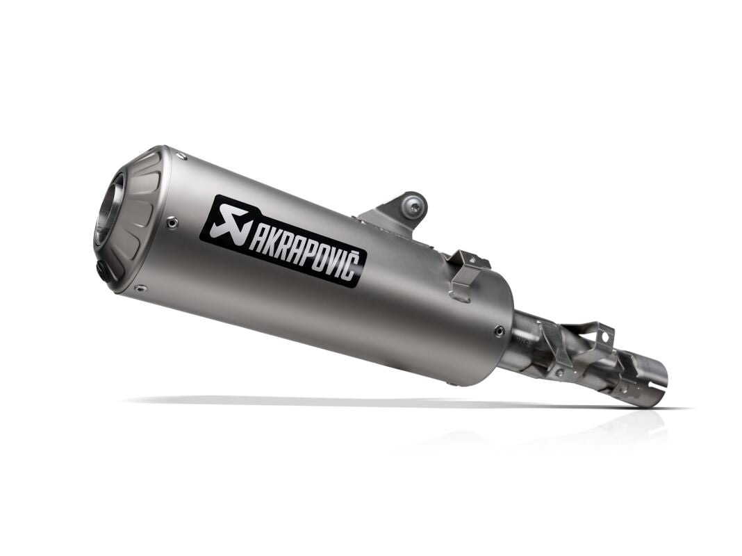 AKRAPOVIC SLIP-ON LINE MUFFLER STAINLESS STEEL S-H3SO12-HBFGSS