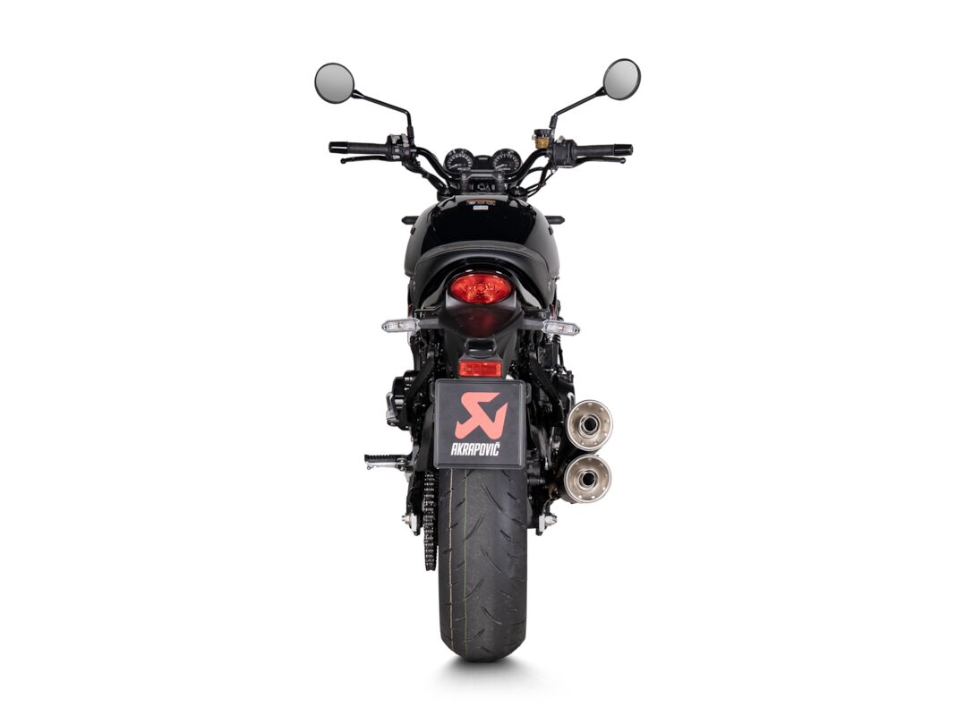 AKRAPOVIC SLIP-ON LINE MUFFLER BLACK STAINLESS STEEL S-K9SO13-HISSS