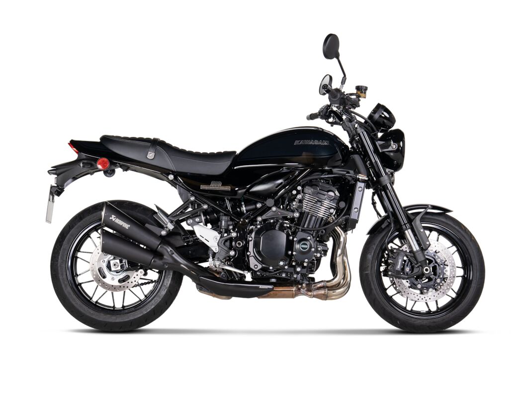 AKRAPOVIC SLIP-ON LINE MUFFLER BLACK STAINLESS STEEL S-K9SO13-HISSS