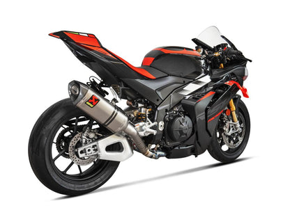 AKRAPOVIC SLIP-ON LINE MUFFLER TITANIUM & CARBON END CAP S-A10SO15-RT