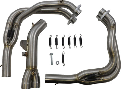 AKRAPOVIC OPTIONAL HEADER STAINLESS STEEL E-K9R2